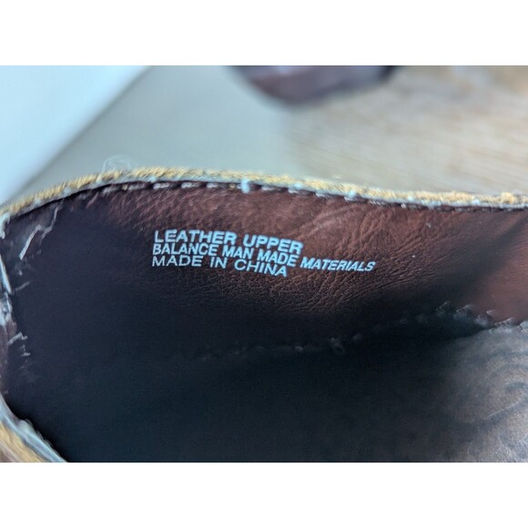 BOC Born Karley Clogs Mules Women's 10 Brown Tooled Leather Buckle Slip Ons - Picture 12 of 14